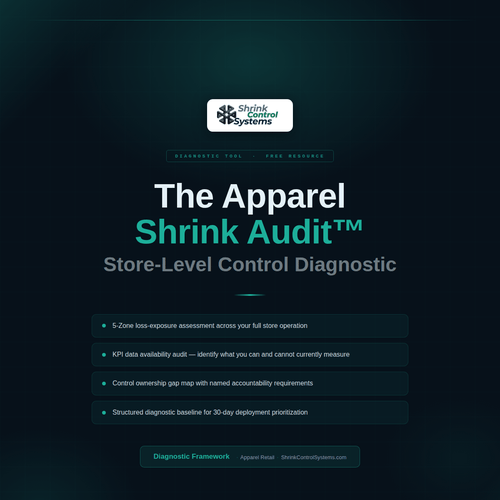 Shrink Control Systems - Audit / Diagnostic - Shrink Control Systems - The Free Apparel Shrink Audit™